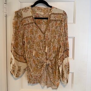 Spell Floral Bohemian Blouse